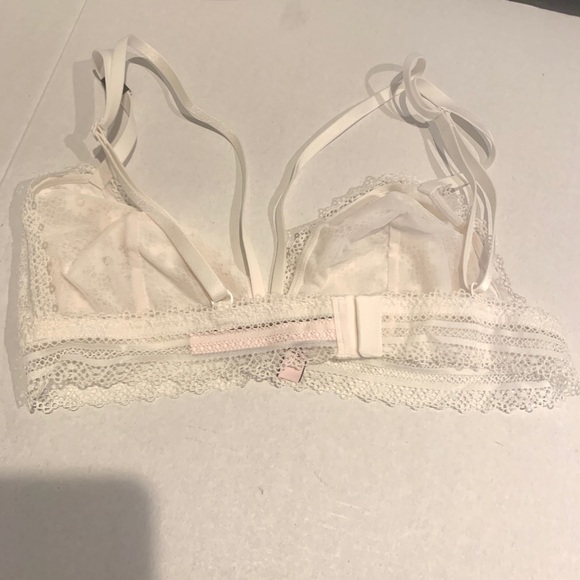 New Victoria’s Secret lace off white bra straps L - Picture 3 of 6